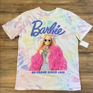 New Barbie Tie-Dye Graphic Tee